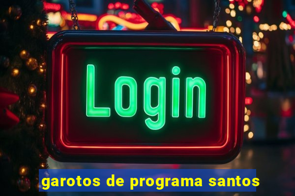 garotos de programa santos